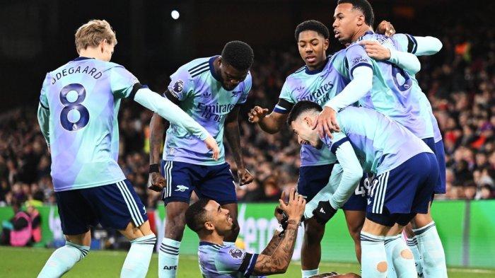 Arsenal berhasil menang telak atas Crystal Palace pada pekan ke-17 Liga Inggris 2024-2025