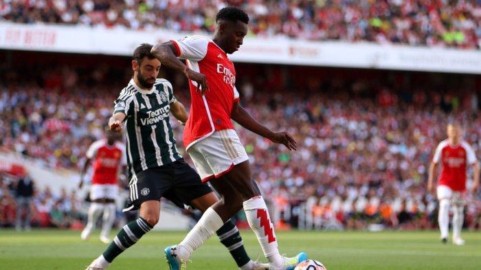 Hasil Liga Inggris - arsenal menang atas Manchester United 3-1 di pekan ke-4 Liga Inggris 2023-2024, Minggu (4/9/2023)