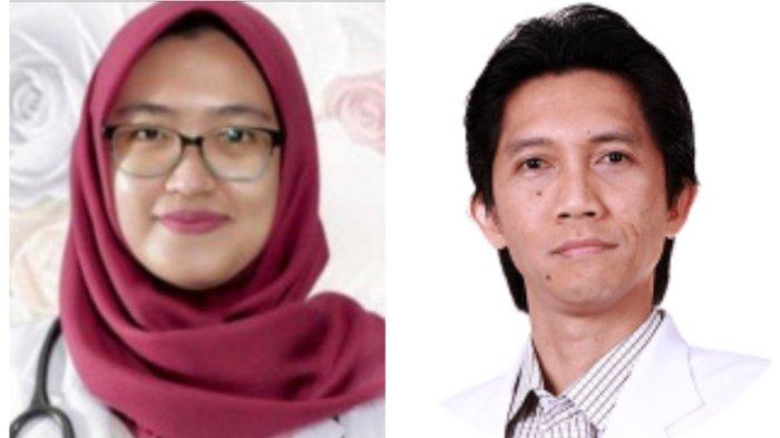 Mahasiswi PPDS Anestesi Undip, almarhumah dokter Aulia Risma Lestari (kiri) dan Dr. dr. Yan Wisnu Prajoko, M.Kes., Sp.B.Subsp.-onk (K)