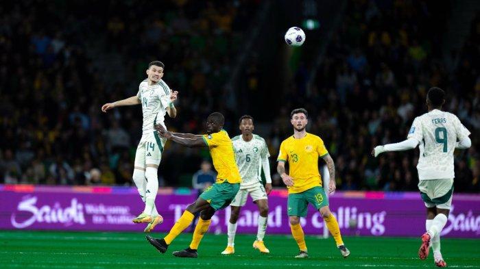 Timnas Australia ditahan imbang Arab Saudi pada match ke-5 Kualifikasi Piala Dunia 2026, Kamis (14/11/2024)