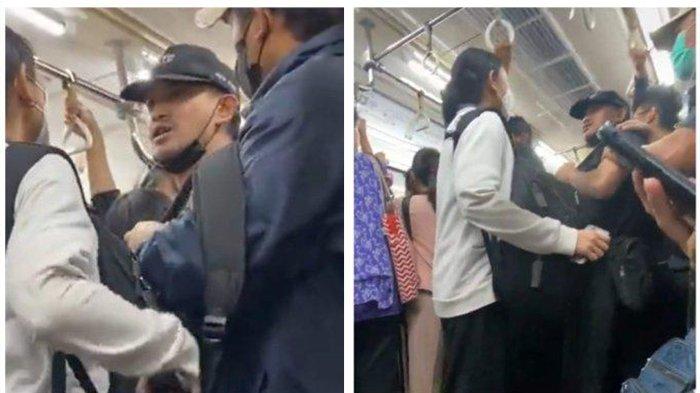 Awalnya Mengelak Lakukan Pelecehan di KRL, Pria Mesum Kalah Ditantang Korbannya: Lo Salah Target