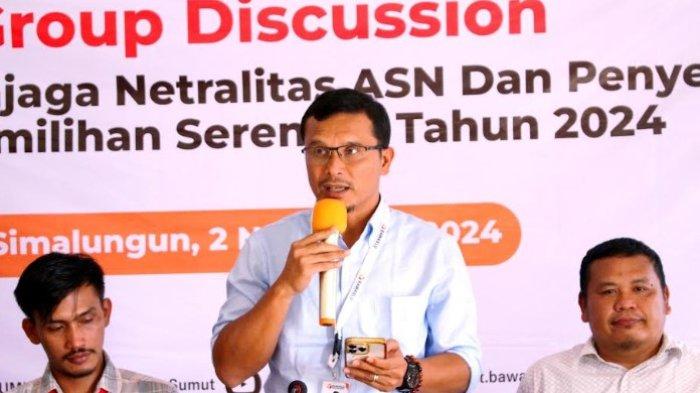 Badan Pengawas Pemilu (Bawaslu) Sumatera Utara mencatat 36 pelanggaran yang terjadi selama tahapan Pilkada 2024.  Hal itu disampaikan Komisioner Bawaslu Sumut Divisi Humas, data dan informasi, Saut Boangmanalu.