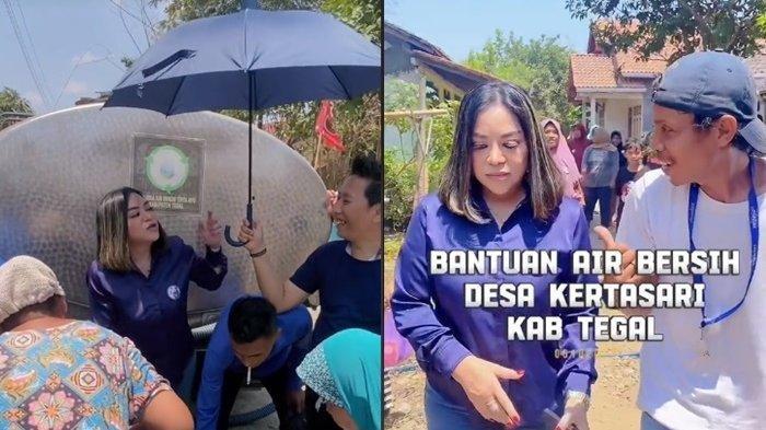 Bagi-bagi Bantuan Air Bersih, Anisa Bahar Malah Disentil Netizen, Rupanya Sibuk Nyaleg