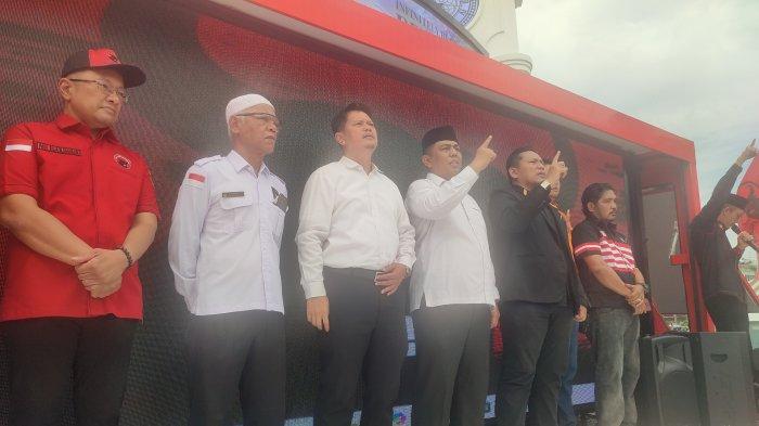 Bakal Calon Wali Kota dan Wakil Wali Kota Medan Prof Ridha Dharmajaya dan Abdul Rani akan mendaftarkan dirinya ke Komisi Pemilihan Umum (KPU) Medan, Kamis (29/8/2024).