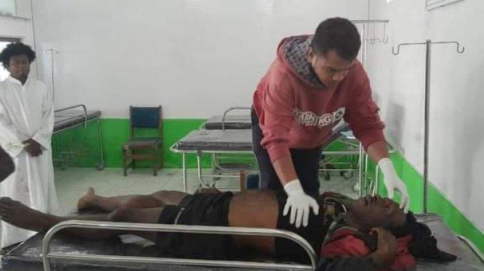 Baku tembak antara Kelompok Kriminal Bersenjata (KKB) dengan Satgas Yonif 330/TD terjadi, di Distrik Sugapa, Kabupaten Intan Jaya, Papua Tengah, Selasa (23/1/2024).