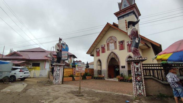 Bangunan Museum Pusaka Karo yang terletak di Jalan Perwira, Berastagi