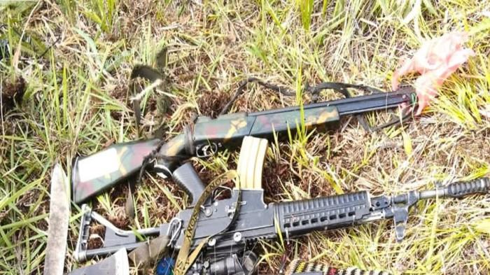 PRAJURIT TNI kembali melaksanakan operasi penindakan secara terukur dan profesional terhadap OPM pada hari Kamis (31/7/2025) di Kampung Tigilobak, Kabupaten Puncak, Papua Tengah. Dalam operasi ini, tiga orang anggota OPM tewas ditembak. (Dok Puspen TNI)