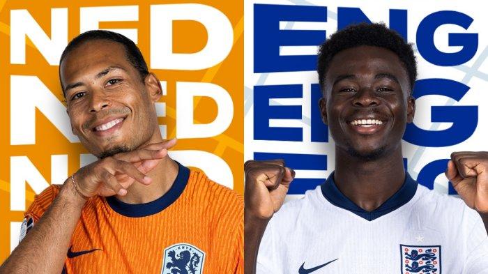 Semifinal Euro 2024 Belanda vs Inggris