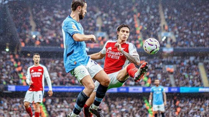 Hasil big match Manchester City vs Arsenal imbang 2-2 pekan ke-5 Liga Inggris 2024-2025