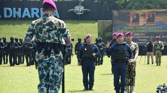 Brigjen TNI (Mar) Samson Sitohang jabat Dankodikmar Kodiklatal. (TRIBUN-MEDA.COM/HO)