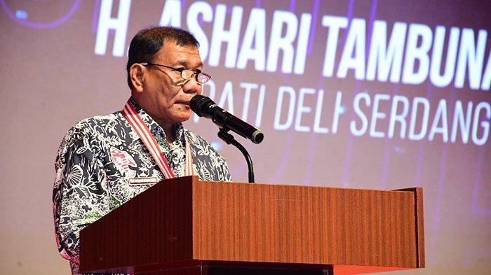 Mantan Bupati Deliserdang, Ashari Tambuna 