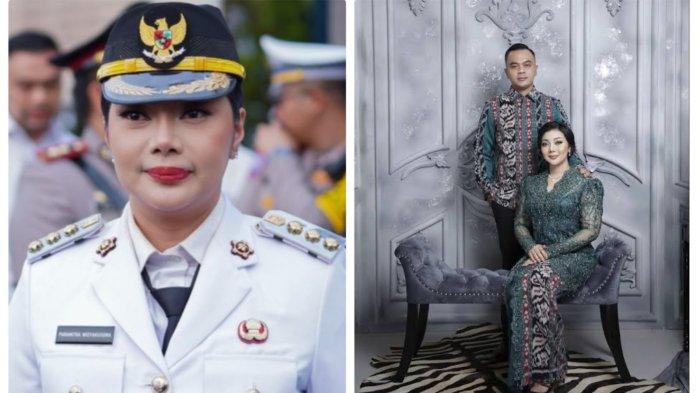 KETUA PKK: Bupati Brebes Paramitha Widya Kusuma (33) melantik suaminya Ahmad Saeful Ansori sebagai Ketua Penggerak Pemberdayaan dan Kesejahteraan Keluarga (TP PKK) Brebes periode 2025-203 di Aula Pendapa Kanjengan Brebes, Senin (10/3/2025). (Istimewa)