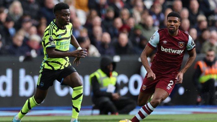 Hasil Liga Inggris, Arsenal ngamuk membantai West Ham United setengah lusin gol, Minggu (11/2/2024).