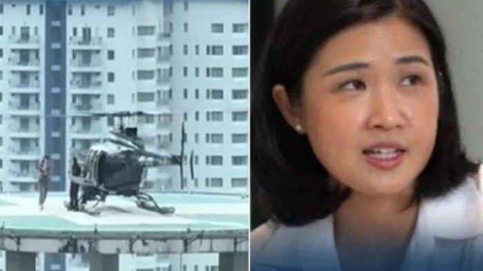 CAROLINE DIJEMPUT HELIKOPTER - Caroline Riady, CEO RS Siloam viral kedapatan pulang kerja naik helikopter pada awal Februari 2025.
