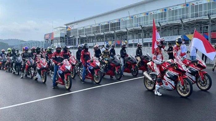 Ajang CBR Track Day 2023 Exclusive Riding Experience yang berlangsung di Mandalika International Circuit selama 3 hari mulai 1 s/d 3 September 2023.