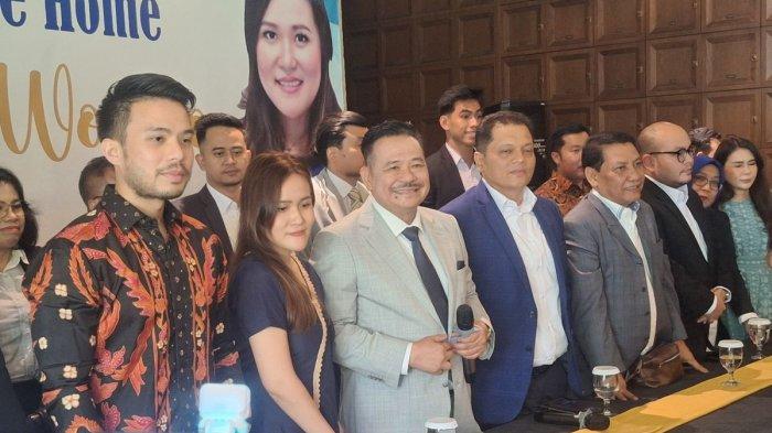 Jessica Wongso dalam konferensi pers di kawasan Senayan, Minggu (18/8/2024)