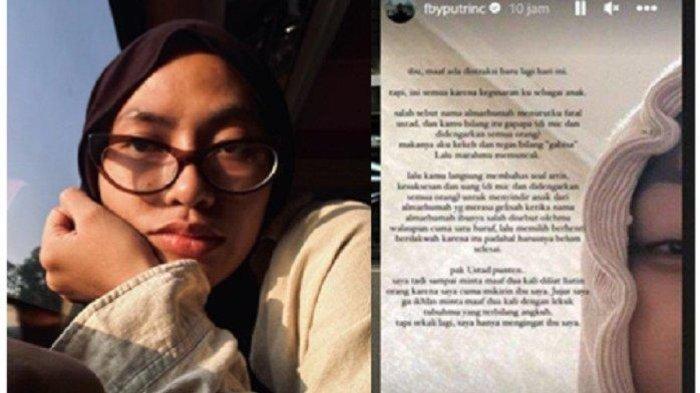 Penyanyi Feby Putri kesal dipermalukan ustaz di pemakaman sang ibunda