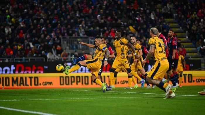 Hasil Liga Italia - Inter Milan berhasil menang di markas Cagliari di pekan ke-18 Serie A