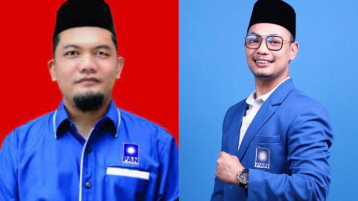 Calon Legislatif (Caleg) dari PAN Dapil I Kecamatan Stabat, Wampu, dan Secanggang, Muhammad Rizki Rifai dan Novandi Dharma.