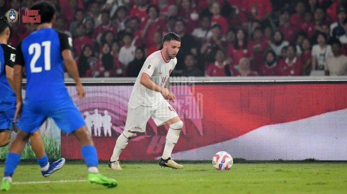 Bek Kiri Timnas Indonesia, Calvon Verdonk jalani debut bersama Garuda di Kualifikasi Piala Dunia 2026