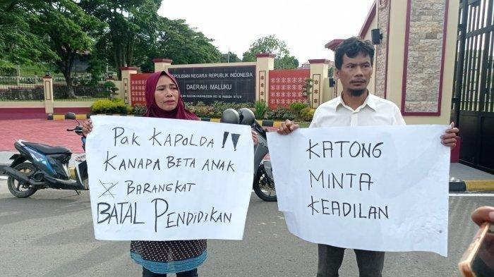 Casis Tamtama Polri Ngaku Batal Diberangkatkan Pendidikan Padahal Lolos Seleksi, Ortu Demo Viral