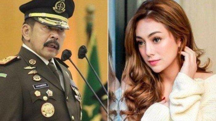 Celine Evangelista disebut-sebut memanggil ST Burhanuddin dengan panggilan Papa