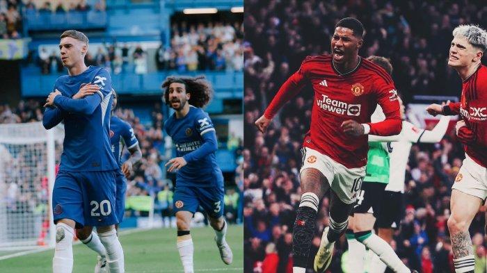 Duel big match Chelsea vs Man United di Liga Inggris pekan ke-31 akan tersaji, Jumat (5/4/2024)