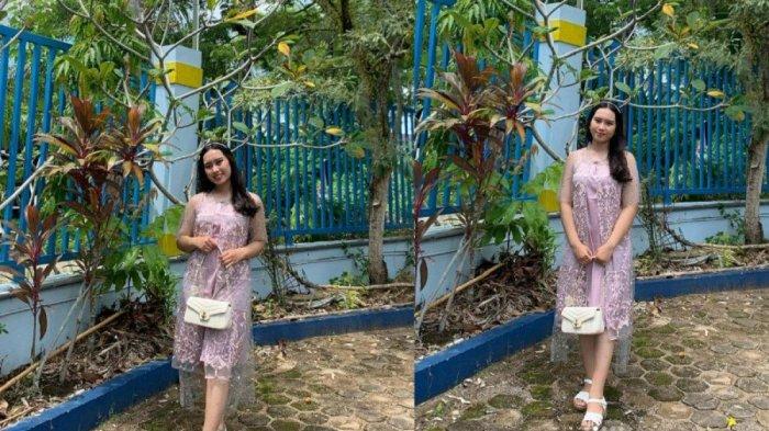 Claudia Tesa, kekasih kekasih Bripda Ignatius tewas ditembak senior.