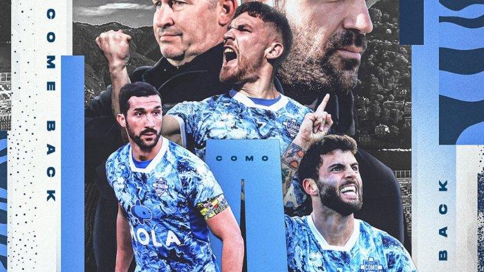 Como 1907 promosi ke Serie A Liga Italia musim depan