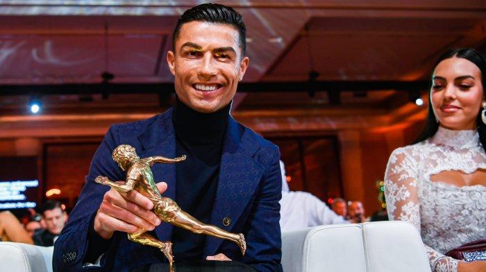 Crsitiano Ronaldo borong penghargaan di Globe Soccer Awards 2023