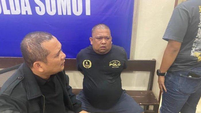 DPO Samsul Tarigan ditangkap Polrestabes Medan di Berastagi Kabupaten Karo, Kamis 9 November 2023.
