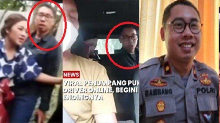 Driver taksi online mengaku mendapat kekerasan dari oknum polisi.