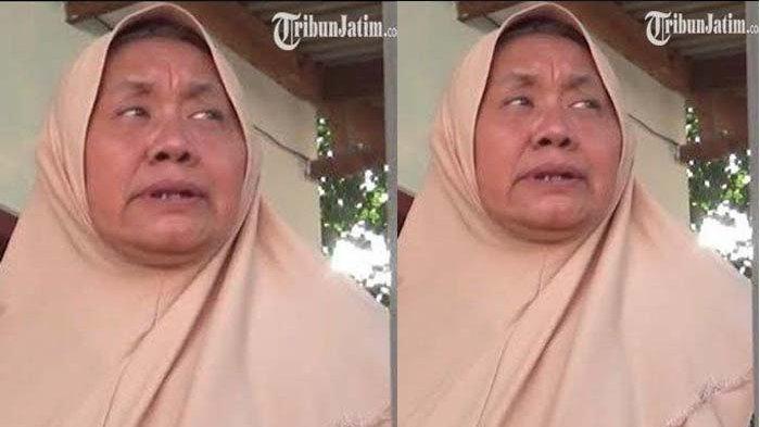 TAGIHAN LISTRIK - Masruroh saat ditemui awak media di kediamannya di Dusun Blimbing, Desa Kwaron, Kecamatan Diwek, Kabupaten Jombang, Jawa Timur pada Kamis (24/4/2025). Kaget menerima tagihan listrik Rp 12,7 juta.