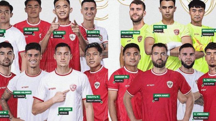 Daftar 27 Pemain Timnas Indonesia hadapi Bahrain dan China di ronde ke-3 Kualifikasi Piala Dunia 2026