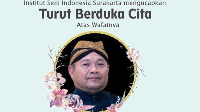 Dalang Blacius Subono meninggal dunia saat di atas panggung pagelaran Hajatan Rakyat bersama paslon Ganjar-Mahfud MD di Depan Balai Kota Solo, Jawa Tengah, Sabtu (10/2/2024). (HO)