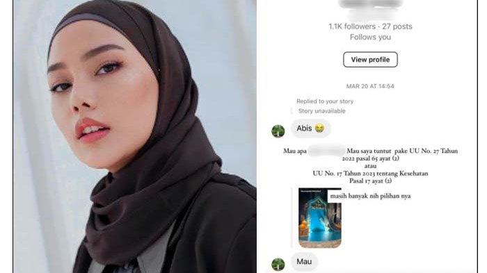 DATA PRIBADI DISEBAR - Selebgram Dara Arafah. Ia menjadi perbincangan usai data pribadinya dibocorkan oleh petugas asuransi, Rabu (9/7/2025). Ia juga merasa penyakitnya dispelekan.