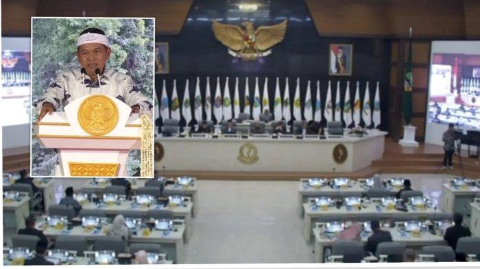 MENOHOK jawaban Gubernur Jawa Barat Dedi Mulyadi menanggapi aksi walk out Fraksi PDIP saat dirinya menyampaikan pidato dalam rapat paripurna DPRD Jawa Barat, Jumat (16/5/2025). Dedi Mulyadi menegaskan, aksi walk out Fraksi PDIP itu merupakan hak setiap fraksi partai politik maupun anggota dewan perwakilan rakyat (DPR). (Istimewa)