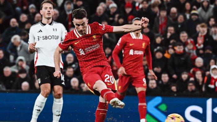 Liverpool ditahan imbang Fulham skor 2-2 pekan ke-16 Liga Inggris 2024-2025, sabtu (14/12/2024)