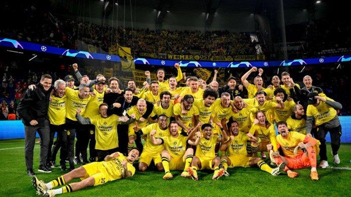 Borussia Dortmund lolos ke final Liga Champions 2023-2024