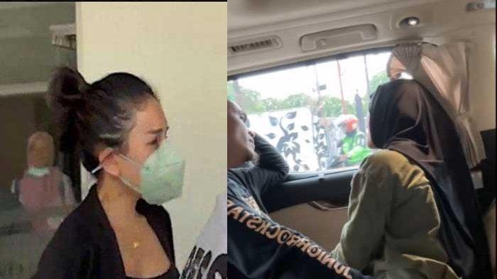 EKSPRESI Nikita Mirzani Saat Jemput Lolly di Apartemen, Putrinya Teriak Tolong, Warga: Sabar ya