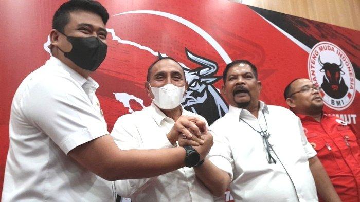 Gubernur Sumut, Edy Rahmayadi, Wali Kota Medan Bobby Nasution dan Rahudman Harahap