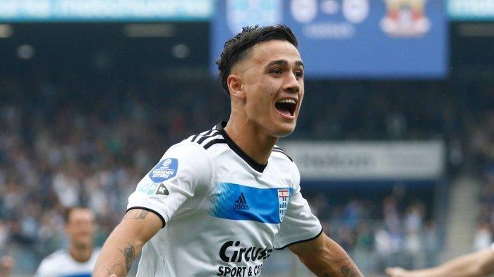 Pemain PEC Zwolle, Eliano Reijnders, calon pemain Timnas Indonesia