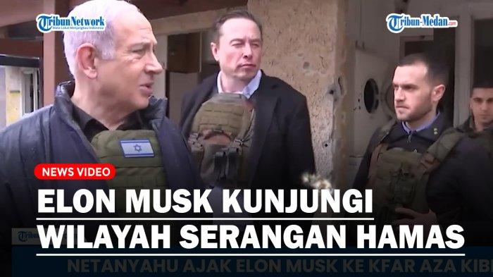 Elon Musk mengunjungi Israel