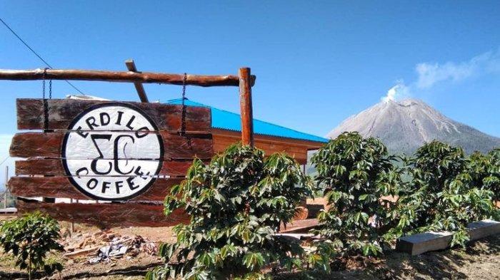 Erdilo Coffee Jalan Lau Kawar, Desa Kuta Rakyat, KecamatanA Naman Teran, Kabupaten Karo.