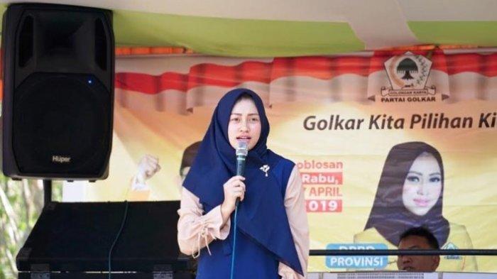 Erni Ariyanti Sitorus kader Golkar yang akan dilantik sebagai ketua DPRD Sumut.