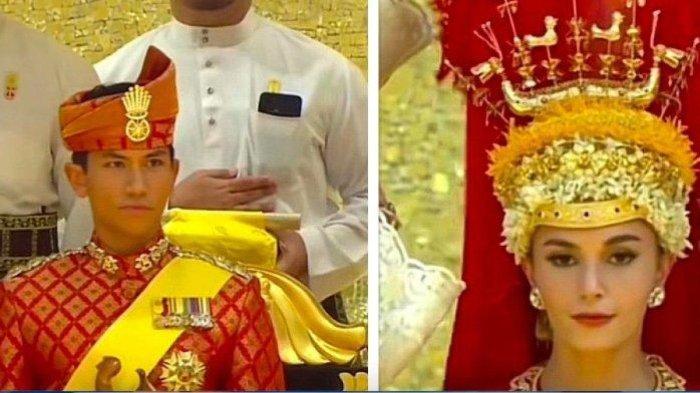 Potret Mewah Rangkaian Royal Wedding Pangeran Brunei Prince Mateen dengan Anisha Rosnah