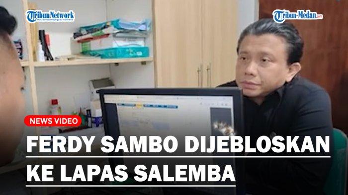 Ferdy Sambo dijebloskan ke Lapas Salemba
