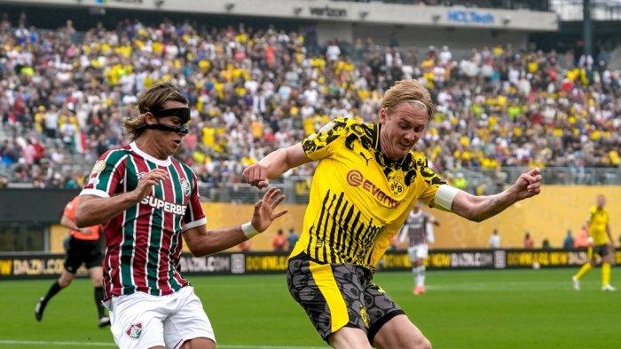 IMBANG - Hasil Piala Dunia Klub 2025 antara Fluminense vs Dortmund tuntas 0-0, Selasa (17/6/2025) dini hari WIB.