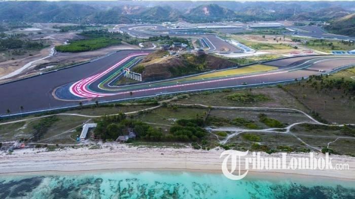 Foto Udara Sirkuit MotoGP Mandalika, Lombok Indonesia