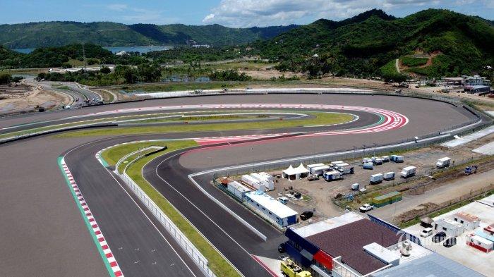 Foto Udara Sirkuit MotoGP Mandalika